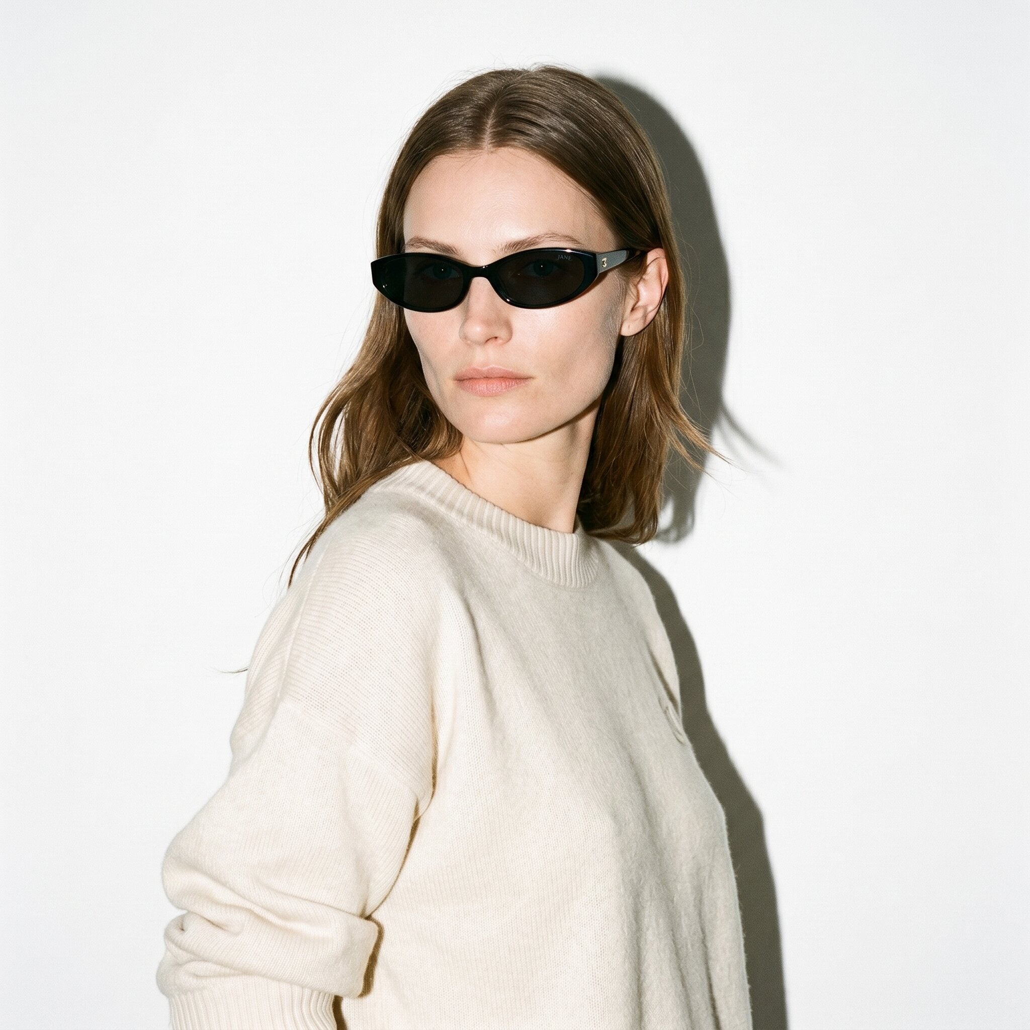 Simone | Noir - Jane Eyewear